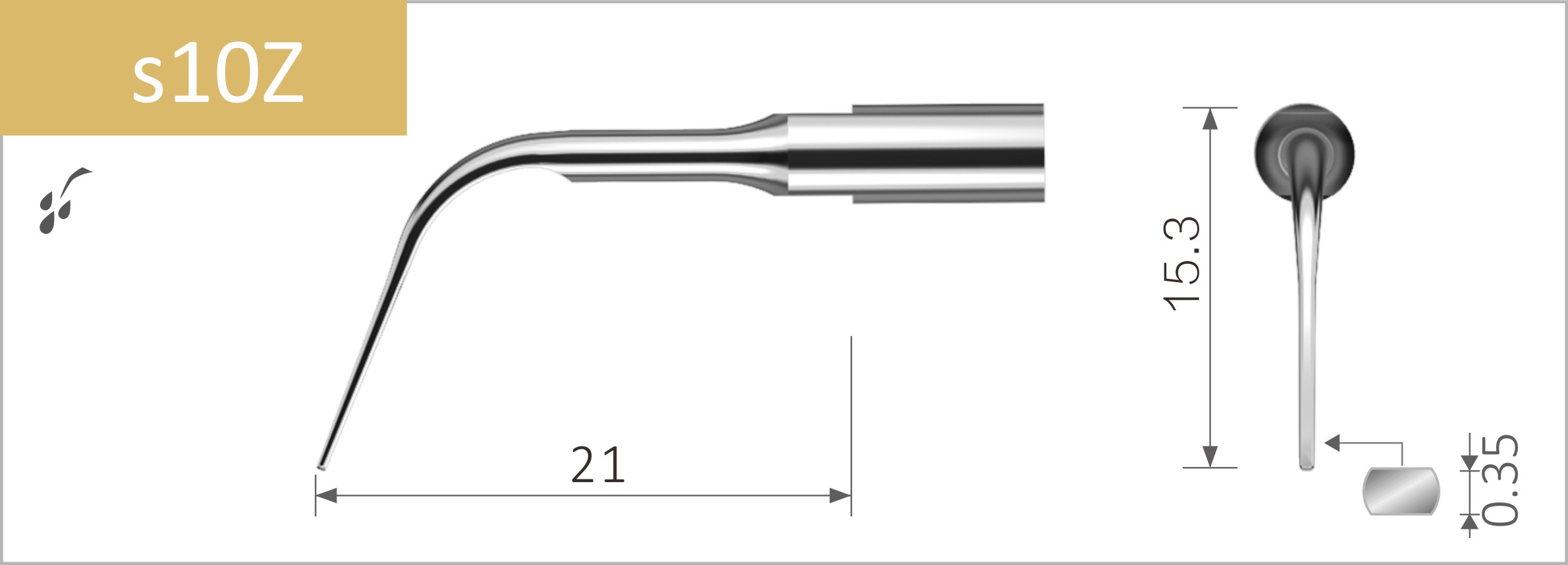 Xpedent Ultraschallspitzen für Satelec kompatibel 10Z